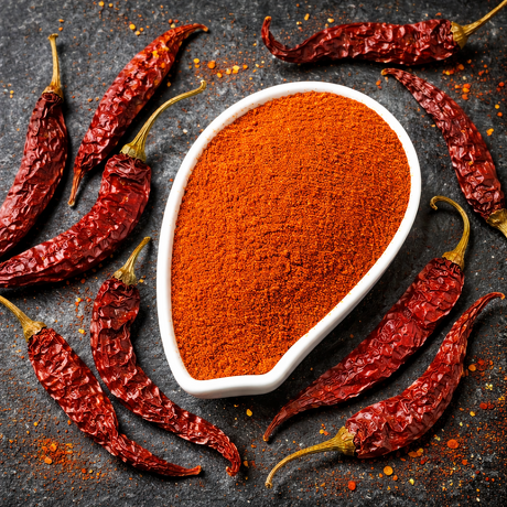 Kashmiri Chili Powder - 100 gms | Hand-washed | Preservative Free